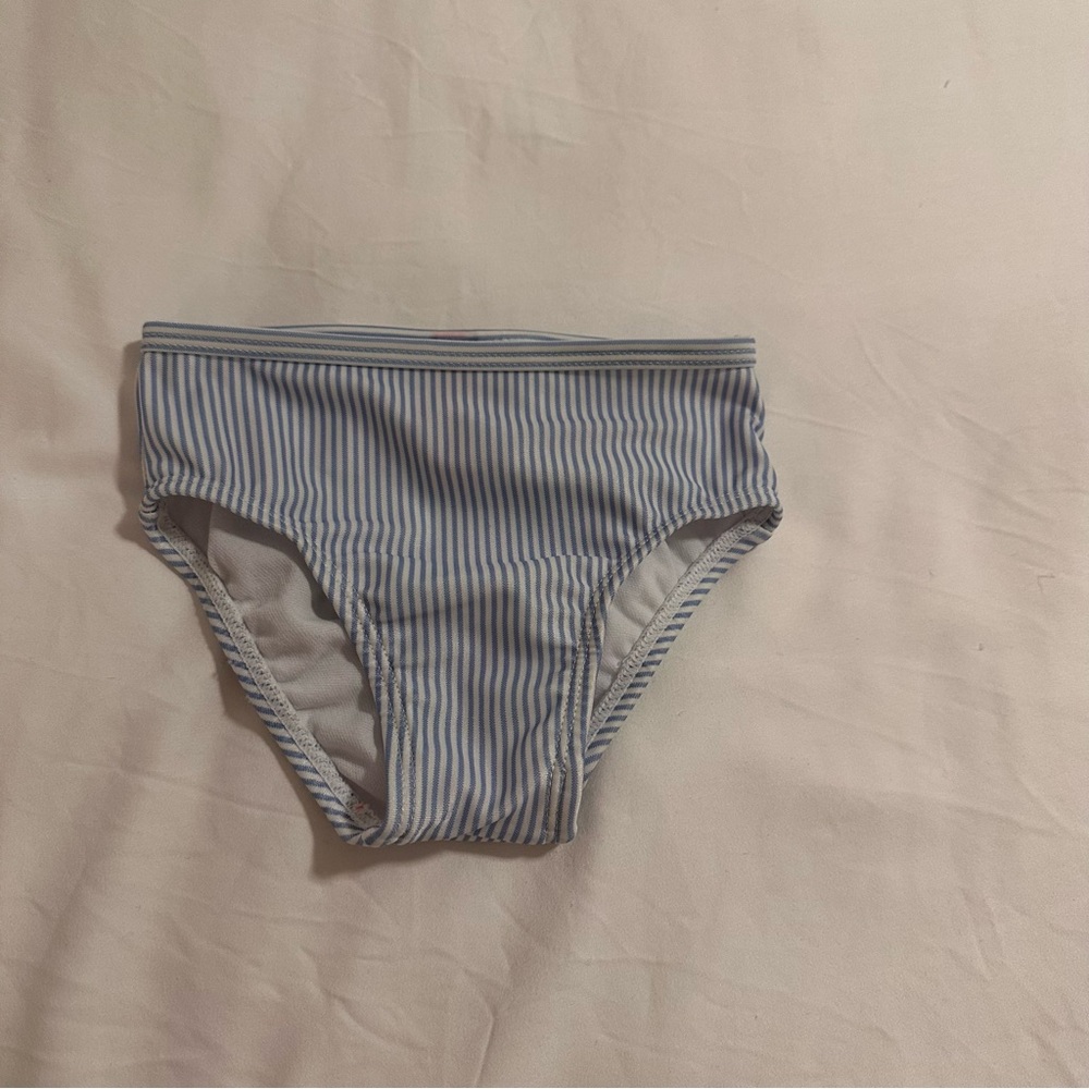 Joe Fresh Kids Striped Blue and White Bikini Bottom 6-12M